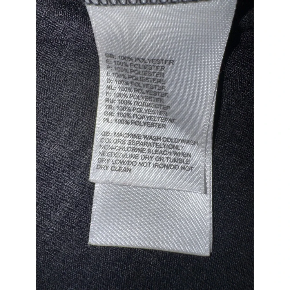 The North Face Mens Black Box Logo Graphic Active T-Shirt Short Sleeve Medium